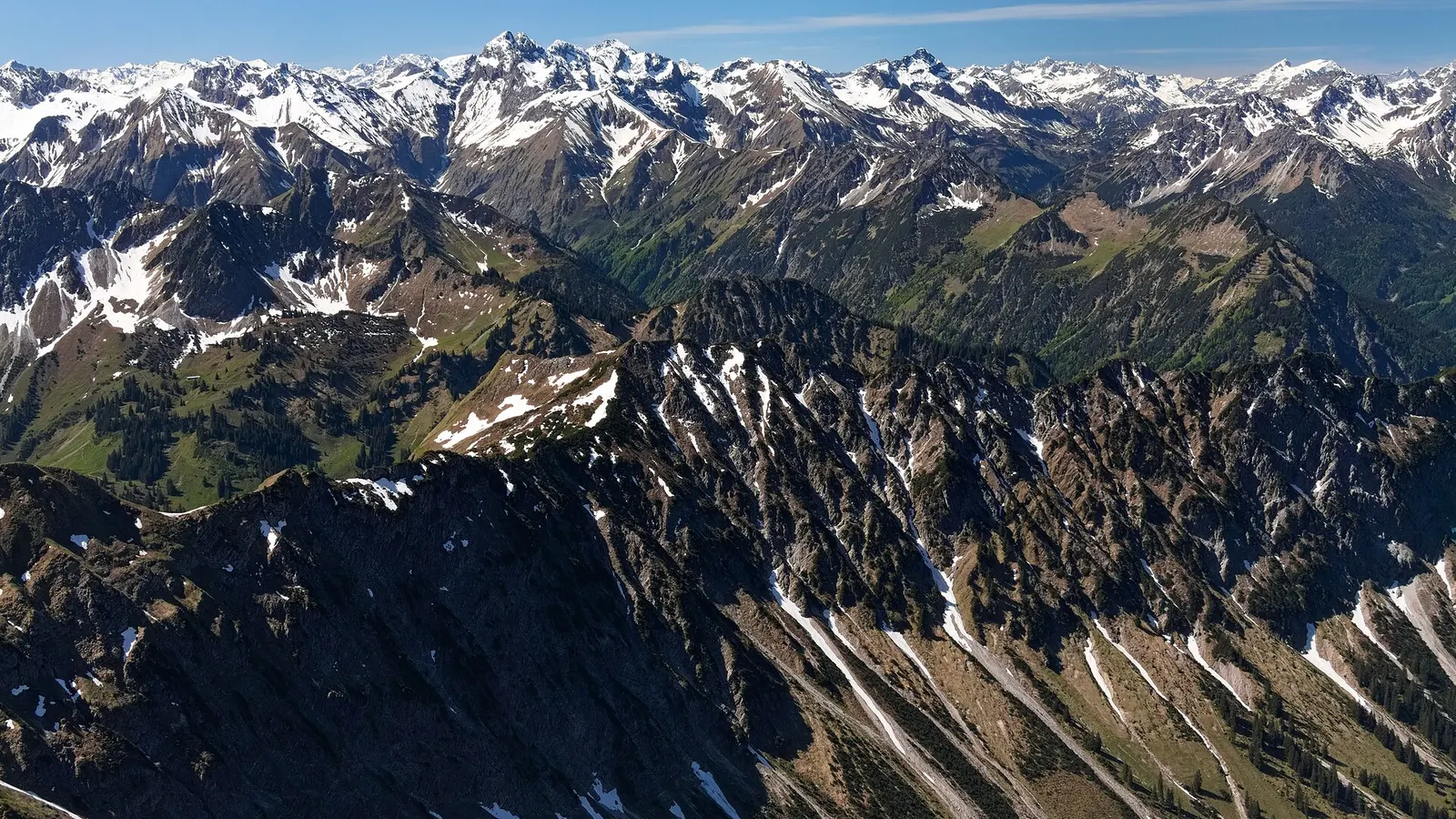 Gipfel der Allgäuer Hochalpen