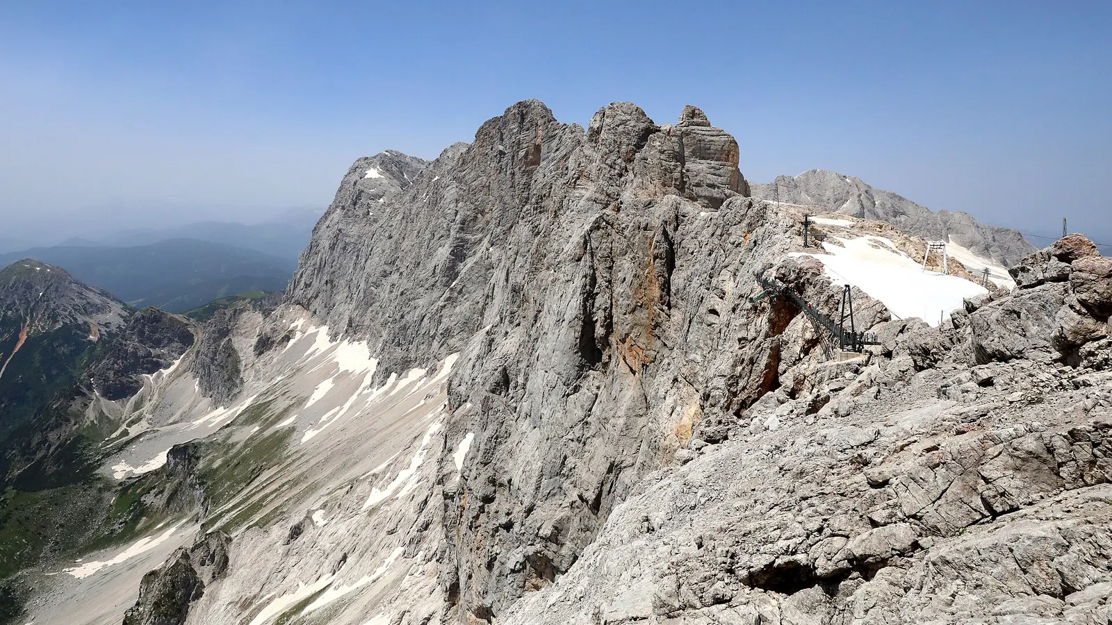 Felsgrat an der Dachstein-Südwand